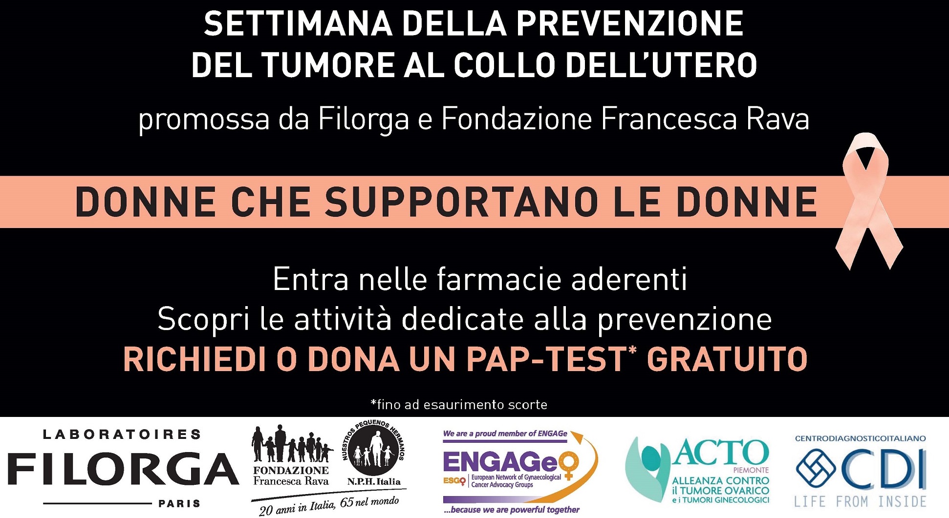 CDI, Fondazione Francesca Rava e Filorga insieme per la prevenzione del tumore del collo dell’utero